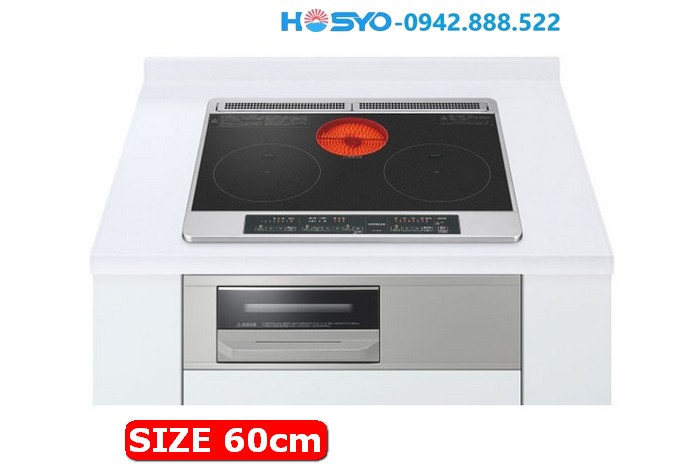 Bếp Từ Hitachi HT-M6S – 2 Từ + 1 Hồng Ngoại + 1 Lò Nướng