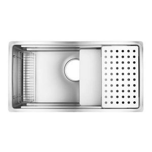 Chậu rửa bát Shigeru JSN-K 3F FS - Size 76cm