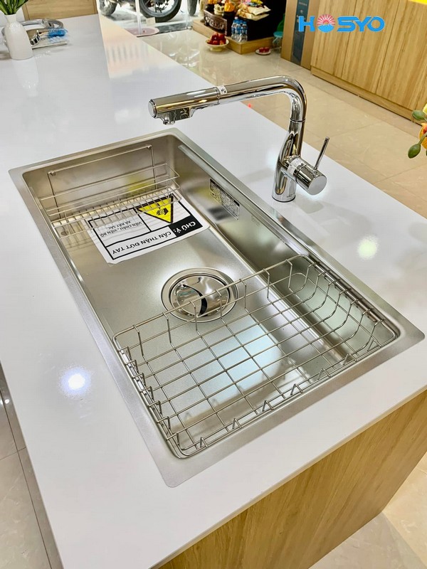 chậu rửa bát Shigeru JSL-K 2F FS